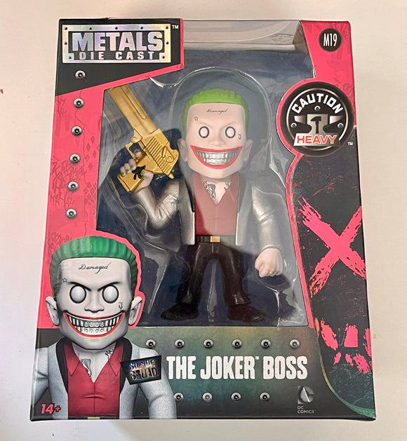 Suicide Squad Diecast The Joker Boss Jada Metals Figure Batman DC Comics M19