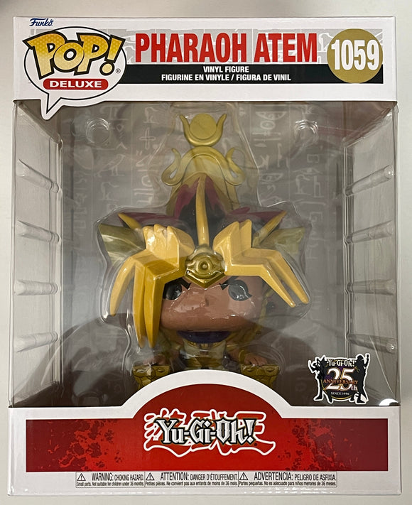 Funko Pop! Animation Pharaoh Atem On Throne #1059 Yu-Gi-Oh! 25 Anniversary 2021