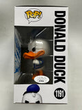 Tony Anselmo Signed Classic Donald Duck Disney Funko Pop! #1191 With JSA COA