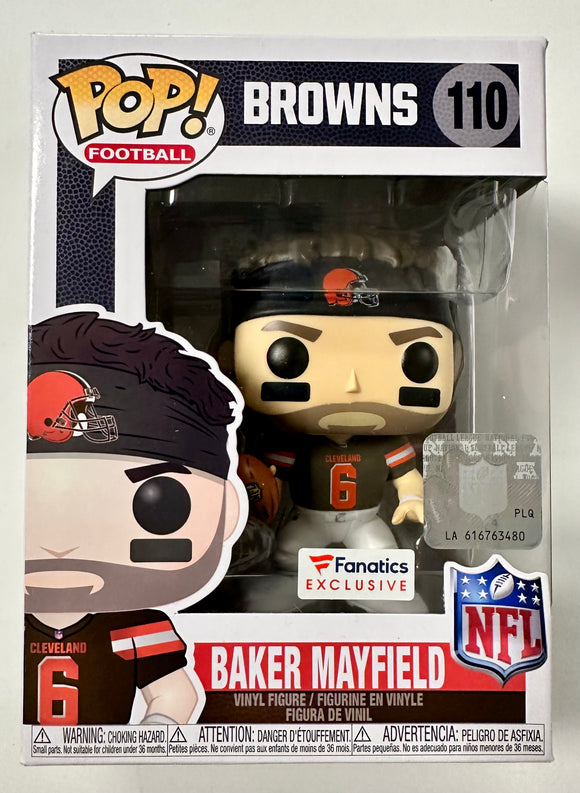 Funko Baker Mayfield Cleveland Browns Pop! Fanatics Exclusive Figurine