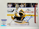 Matt Murray Pittsburgh Penguins Signed Autographed 11x14 Photo With PSA/DNA COA