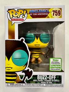 Funko Pop! Television Buzz-Off #759 Masters Of the Universe ECCC Spring Con 2019 Vaulted Exclusive