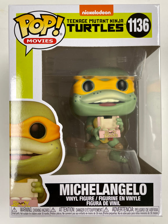 Funko Pop! Movies Michelangelo #1136 Teenage Mutant Ninja Turtles Secret of The Ooze