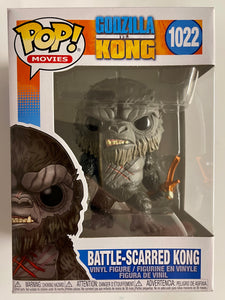 Funko Pop! Movies Battle Scarred King Kong #1022 Godzilla Vs. Kong 2021