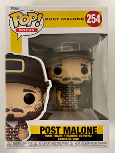 Funko Pop! Rocks Post Malone In Sundress #254 Rockstar Circles Posty Co 2022