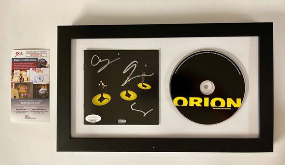 X Ambassadors Orion CD Booklet With CD Framed With JSA COA Boom Unsteady Home