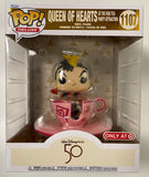 Funko Pop! Deluxe Queen of Hearts at the Mad Tea Party #1107 Disney Target Exclusive