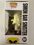 Funko Pop! Animation Simon Bar Sinister #884 Underdog GLOW GITD Gemini Exclusive