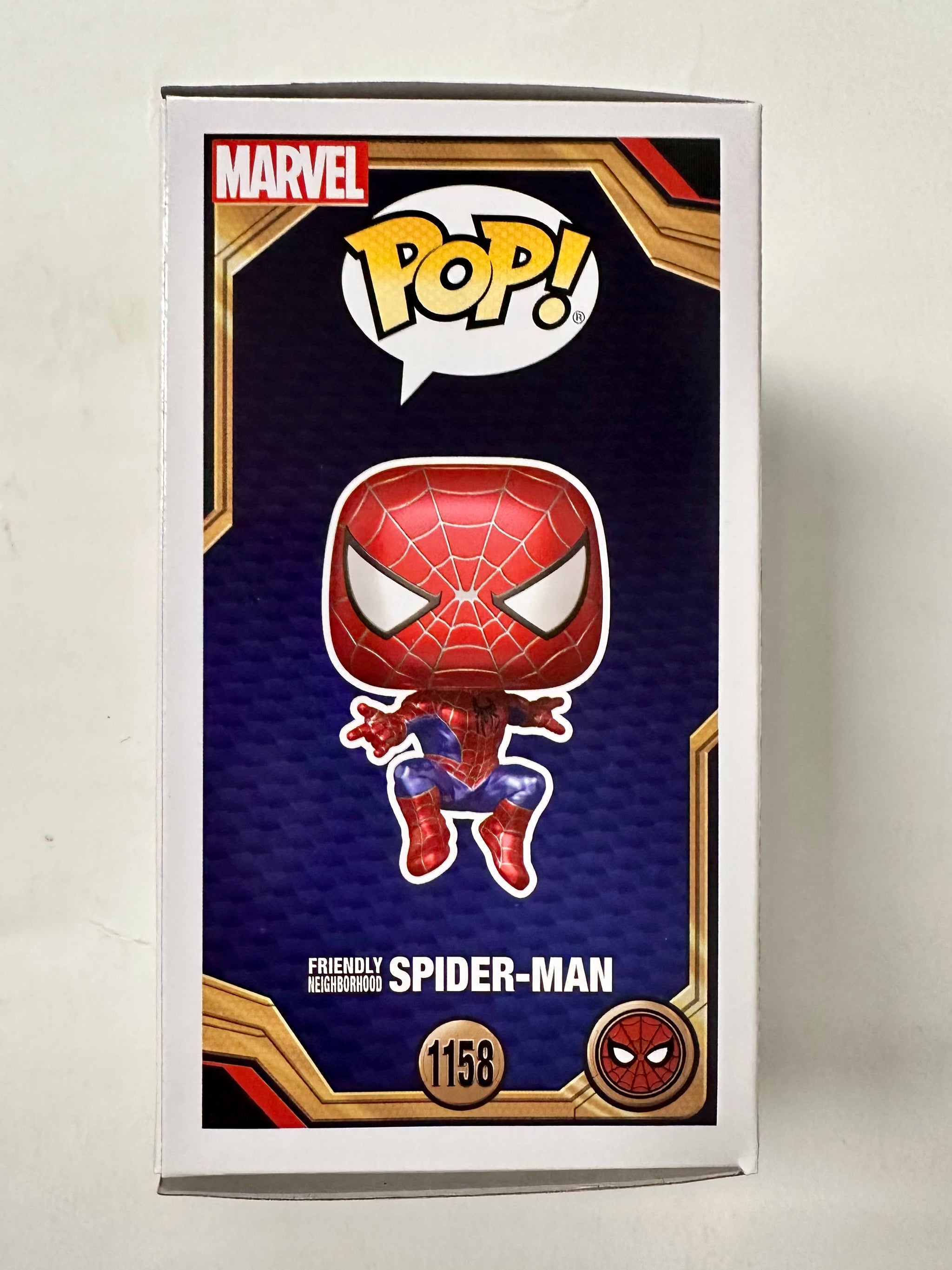 Pop! Marvel Spider-Man No Way Home Spider-Man (Metallic) N° 1158 Funko