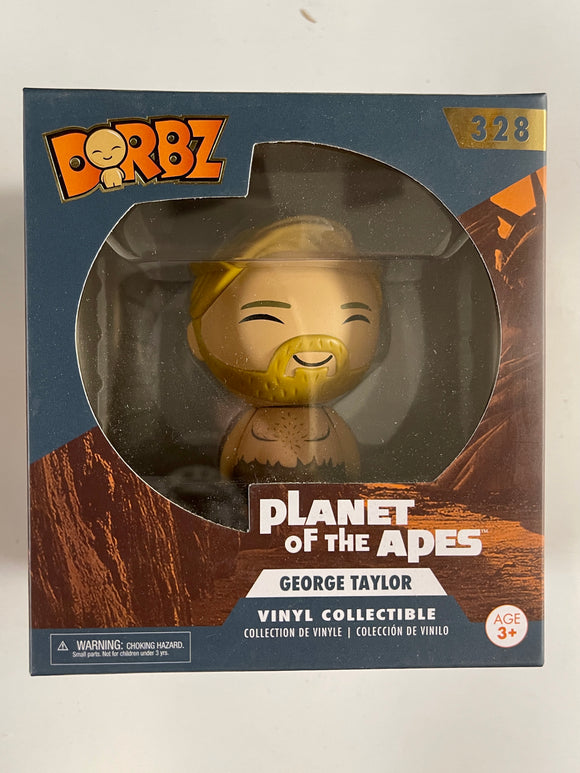 Funko Dorbz Movies George Taylor #328 Planet Of The Apes 2017 Vaulted