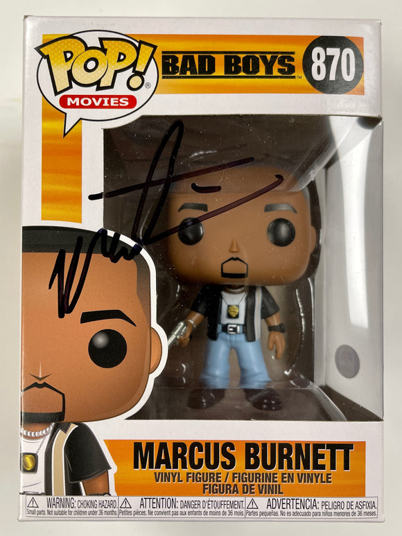 Martin Lawrence Signed Bad Boys Marcus Burnett Funko Pop! #870 With PSA/DNA COA