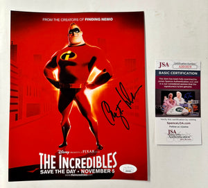 Craig T. Nelson Signed Mr. Incredible Disney The Incredibles 8x10 Photo With JSA COA