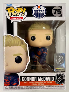 Funko Pop! Hockey Connor McDavid #75 NHL Edmonton Oilers Captain 2021