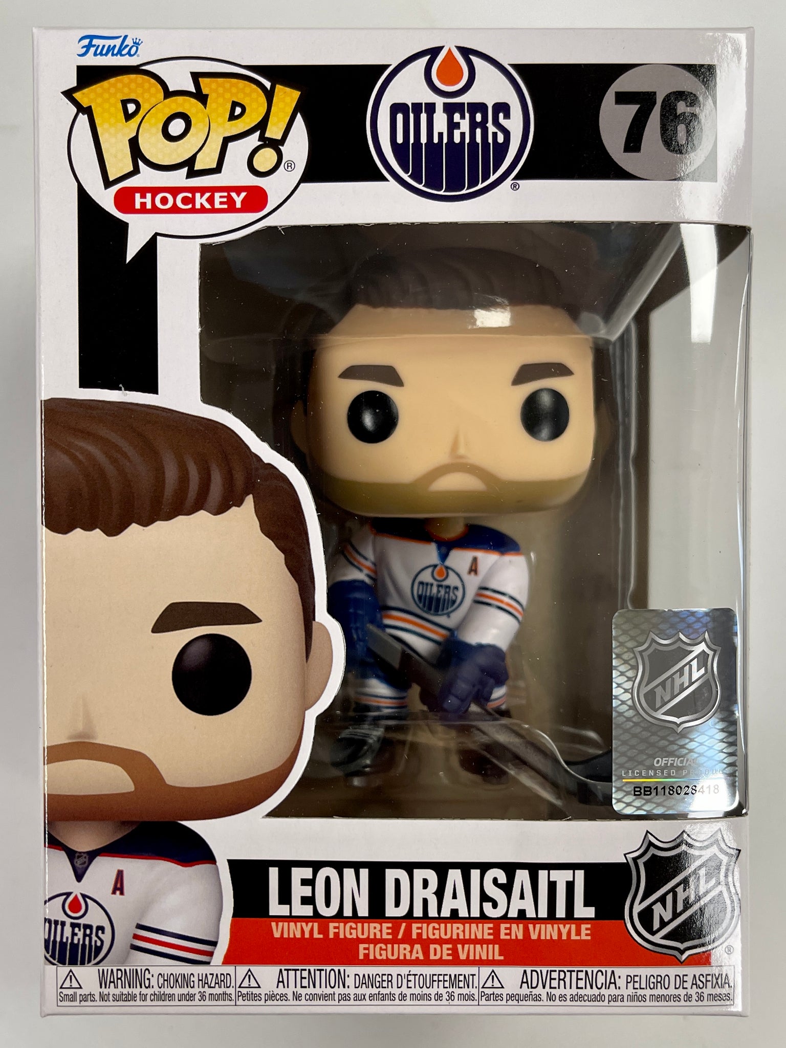 NHL Edmonton Oilers Leon Draisaitl 6-inch Action Figure – Blogs Hobby Shop
