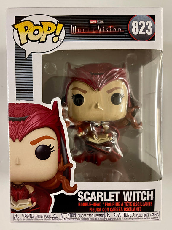 Funko Pop! Marvel Scarlet Witch Levitating #823 WandaVision 2021 Disney +