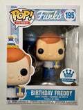 Funko Pop! Birthday Freddy With Balloon & Gift #195 Funko Shop 2022 Exclusive