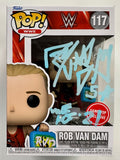 Rob Van Dam Signed WWE Wrestling Funko Pop! & Pin Money in the Bank Exclusive #117 With JSA COA