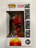 Funko Pop! The Original Human Torch #501 Marvel 80 Years First Appearance (Box Dmg)