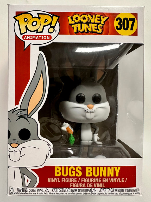 Funko Pop! Animation Bugs Bunny With Carrot #307 Looney Tunes 2017 Vaulted