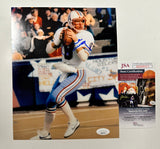 Archie Manning Signed Houston Oilers 8X10 Photo With JSA COA New Orleans Saints