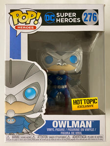 Funko Pop! DC Heroes Owlman #276 Hot Topic 2019 Vaulted Exclusive