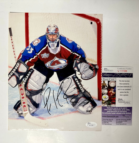 PATRICK ROY COLORADO AVALANCHE GOALIE 8X10 LICENSED PHOTO