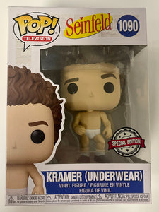 Funko Pop! Television Kramer In Underwear #1090 Seinfeld SE 2021 Exclusive