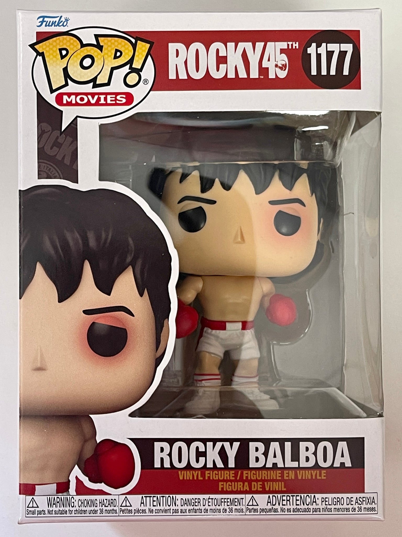 Funko Pop! Movies Rocky 45th Anniversary Rocky Balboa Figure #1177