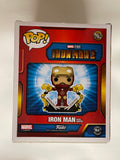 Funko Pop! Deluxe Marvel Iron Man with Gantry #905 GITD PX Previews Exclusive