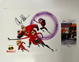 Craig T. Nelson Signed Mr Incredible The Incredibles Disney 8x10 Photo With JSA COA