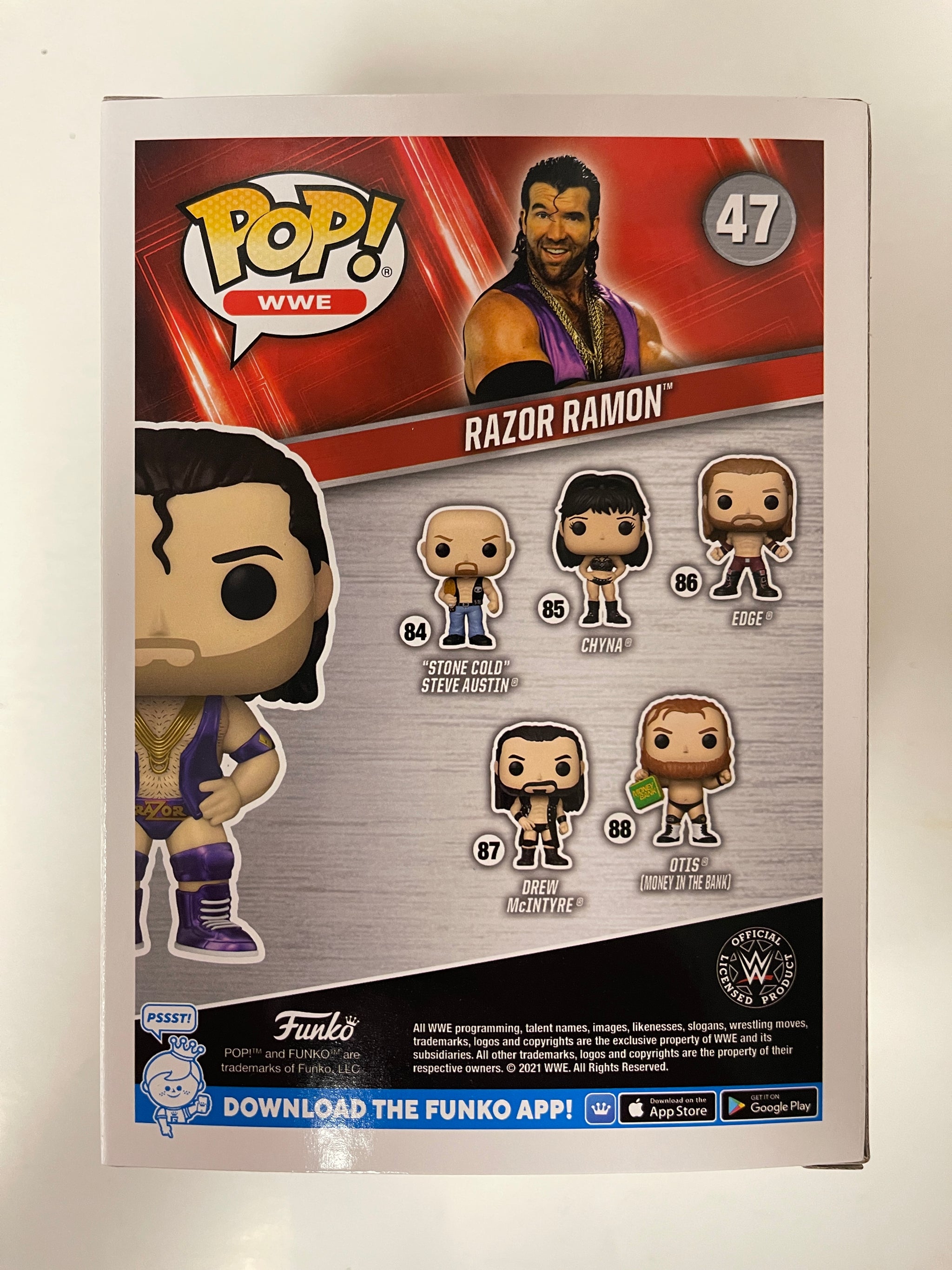 WWE - Razor Ramon Metallic Pop! Vinyl - FUN62372