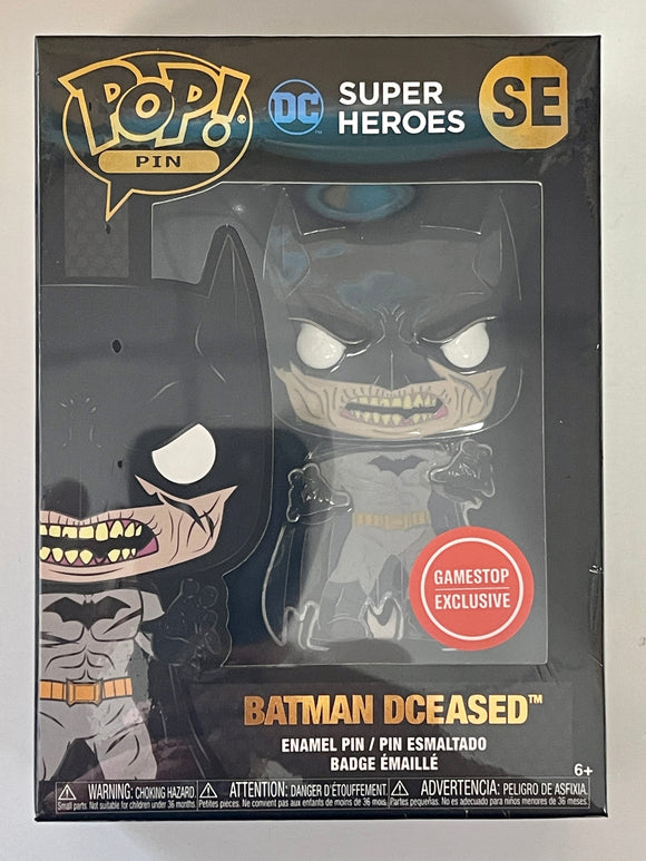 Funko Pop! Pins Batman Dceased #SE DC Heroes GameStop 2022 Exclusive