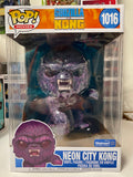 Funko Pop! Movies 10” Neon City Kong #1016 Godzilla Vs. Kong Walmart Exclusive