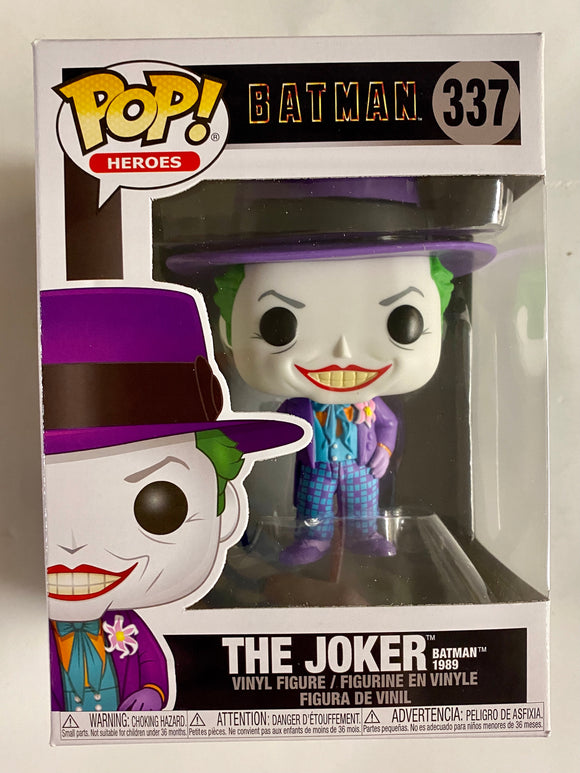 Funko Pop! DC Heroes The Joker #337 Batman 1989 Jack Nicholson