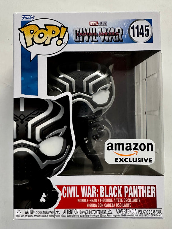 Funko Pop! Marvel Civil War: Black Panther #1145 Captain America 2023 Exclusive