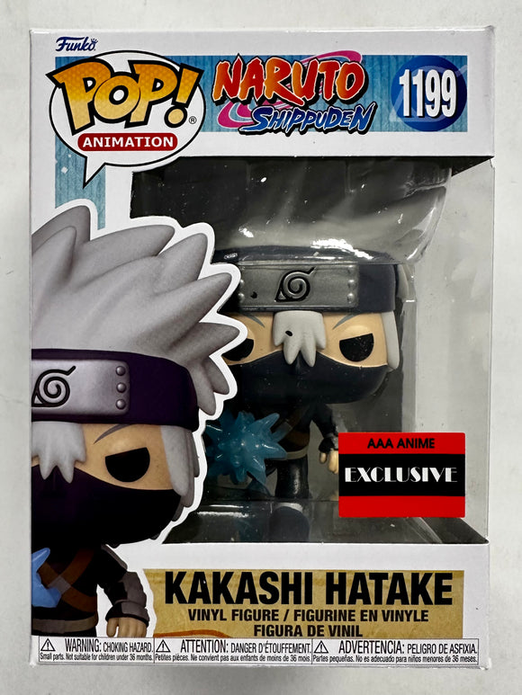 Funko Pop! Animation Kakashi Hatake #1199 Naruto Shippuden AAA Anime 2022 Exclusive