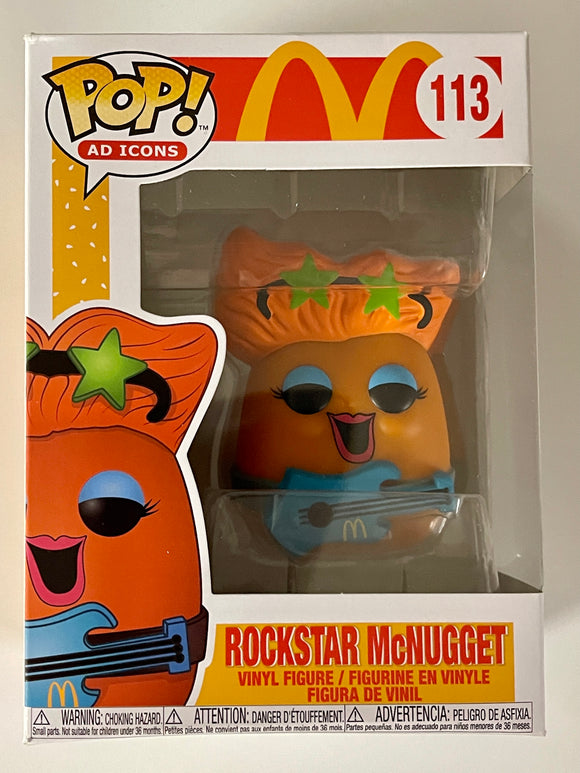 Funko Pop! Ad Icons Rockstar McNugget #113 McDonald's Nugget