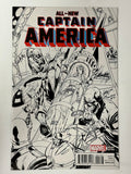 All New Captain America #1 J Scott Campbell Sketch Variant 2015 Marvel Comics