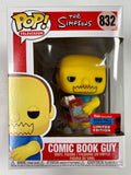 Funko Pop! Simpsons Comic Book Guy #832 NYCC Fall Con 2020 Exclusive