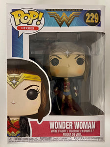 Funko Pop! Movies Wonder Woman With Cloak #229 DC Heroes 2017