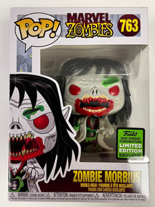 Funko Pop! Marvel Zombie Morbius #763 ECCC 2021 Spring Con Exclusive