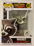 Funko Pop! Marvel Rocket Raccoon #491 GOTG Mission Breakout Vaulted 2019 Disney Parks Exclusive