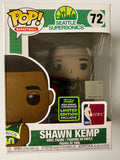 Funko Pop! NBA Shawn Kemp #72 Seattle Supersonics ECCC Shared Target Exclusive