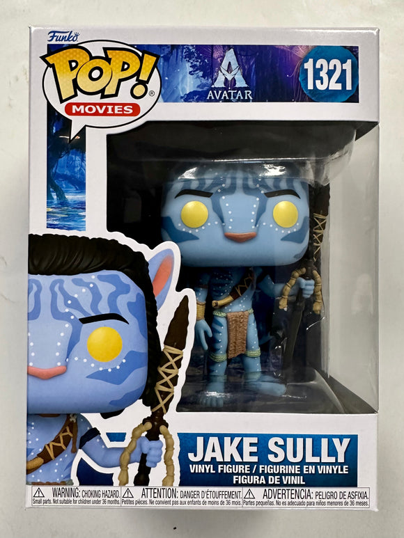 Funko Pop! Movies Jake Sully With Spear #1321 Avatar The Way Of Water 2022