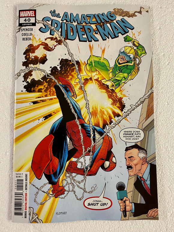 Amazing Spider-Man #40 2099 Ryan Ottley Cover A 2020 Marvel Comics