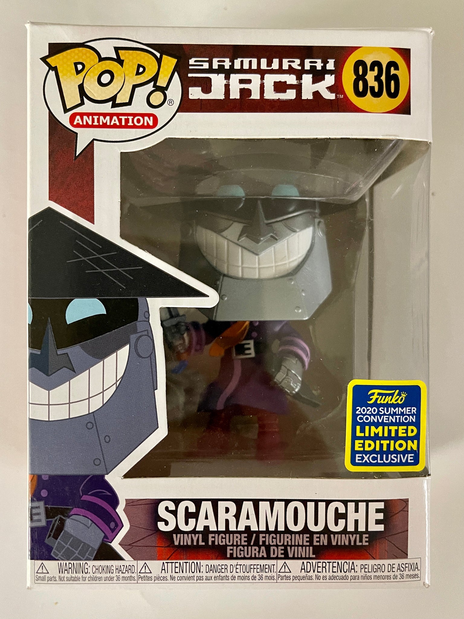 Funko Pop! Animation Samurai Jack Mad Jack 1781 - Moça do Pop - Funko Funko Pop! Animation Samurai Jack Mad Jack 1781 - Moça do Pop - Funko