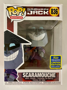 Funko Pop! Animation Scaramouche #836 Samurai Jack SDCC 2020 Summer Exclusive
