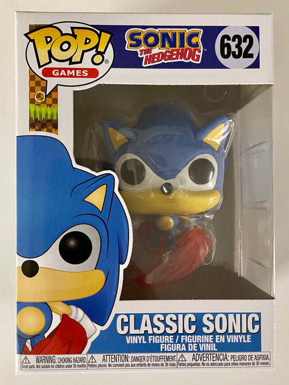 Funko Pop! Games Classic The Hedgehog Sonic Running #634 30th Anniversary