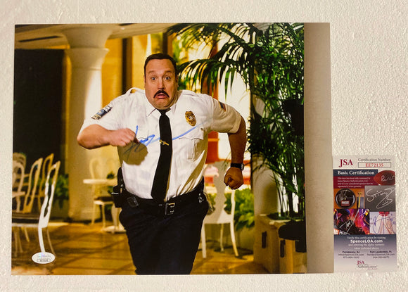 Kevin James Paul Blart Mall Cop Hand Signed 11x14 Matte Photo Autographed Hitch