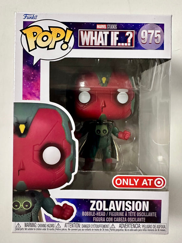 Funko Pop! Marvel Metallic Zolavision #975 Target Exclusive What If? Disney+